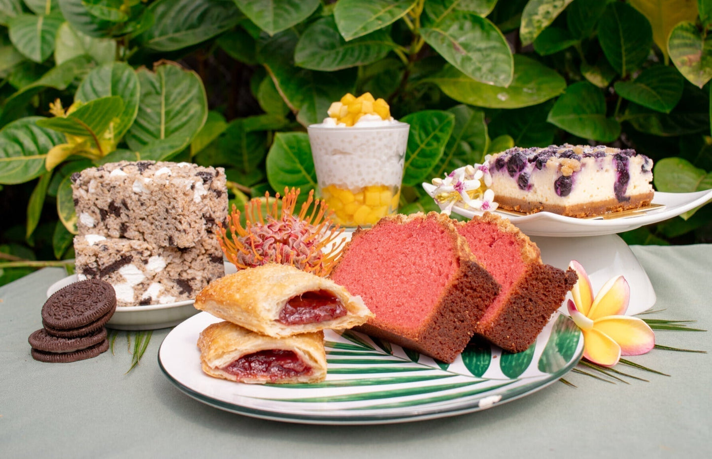 Pastries and desserts from Kauwela Summer Menu