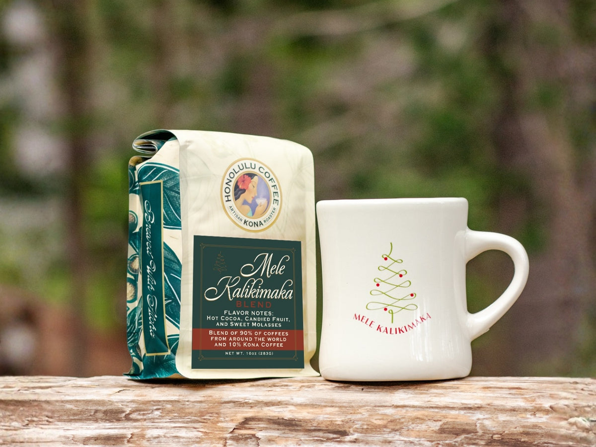 Mele Kalikimaka Blend Coffee & Mug Bundle – Honolulu Coffee
