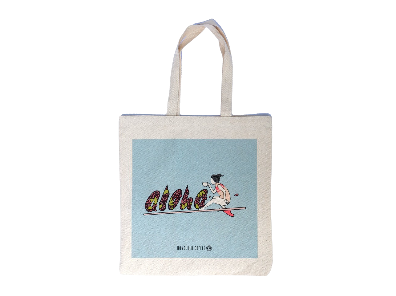 Surfer Girl Tote Bag
