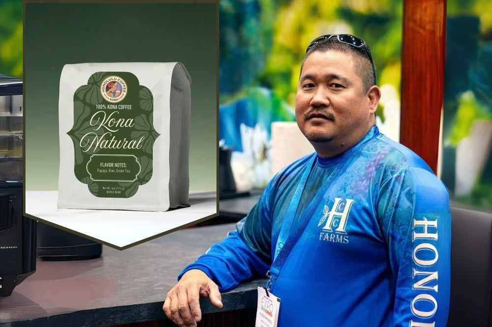 Ryson Nakamasu and Honolulu Coffee Co.'s 100% Kona Natural