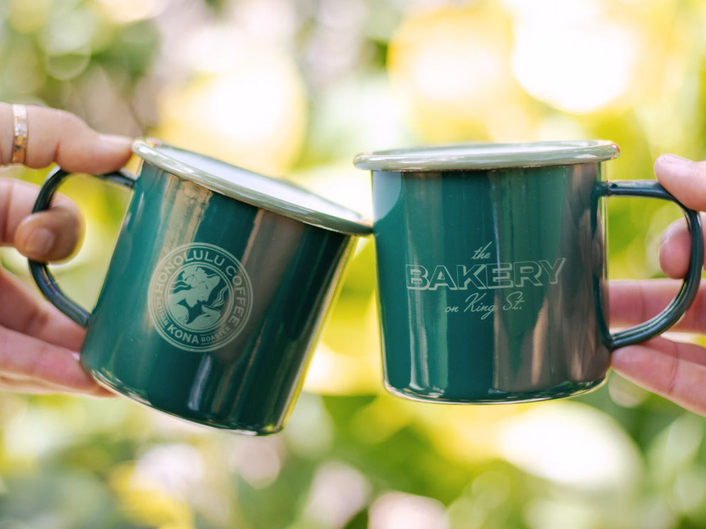 Bakery on King - 12oz Enamel Mug