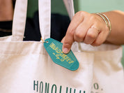 Bakery on King St. on vintage style keychain