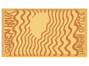 Honolulu Coffee's new "Golden Hour" Turkish towel made by Hoa Kai Surf.