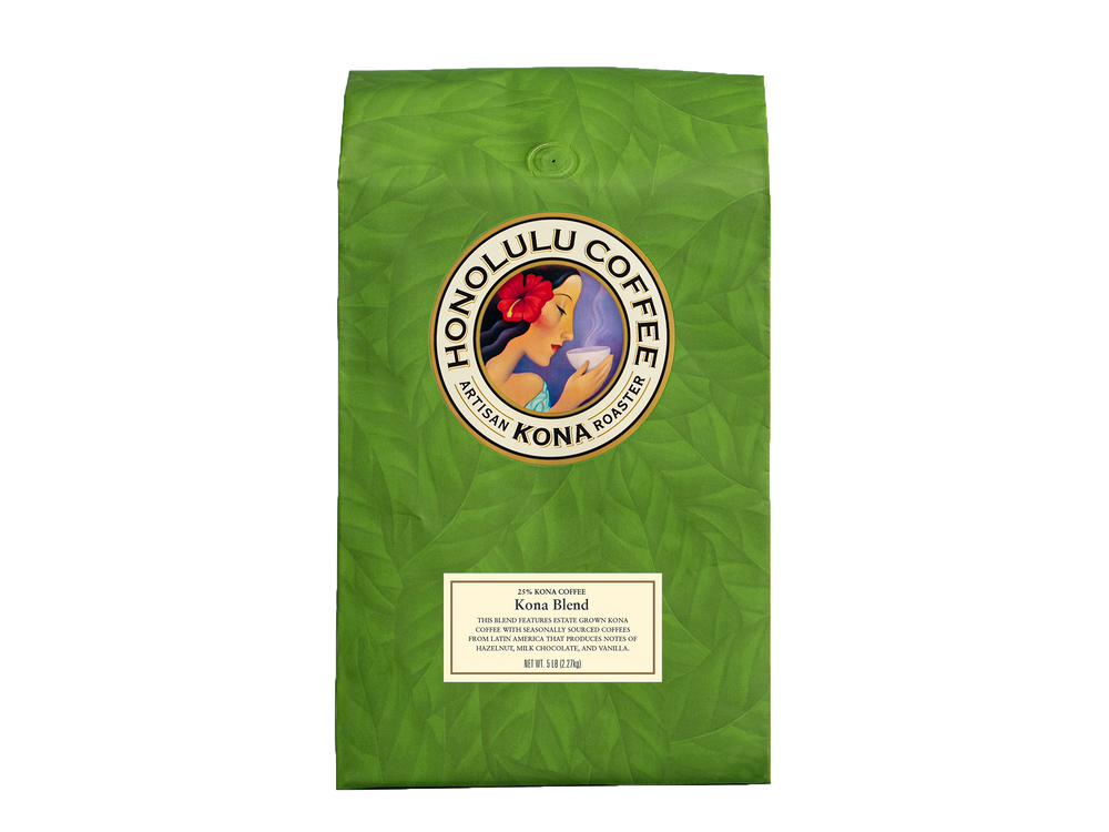 Kona Blend Coffee Beans | Honolulu Coffee Kona Blend Coffee Beans | Honolulu Coffee