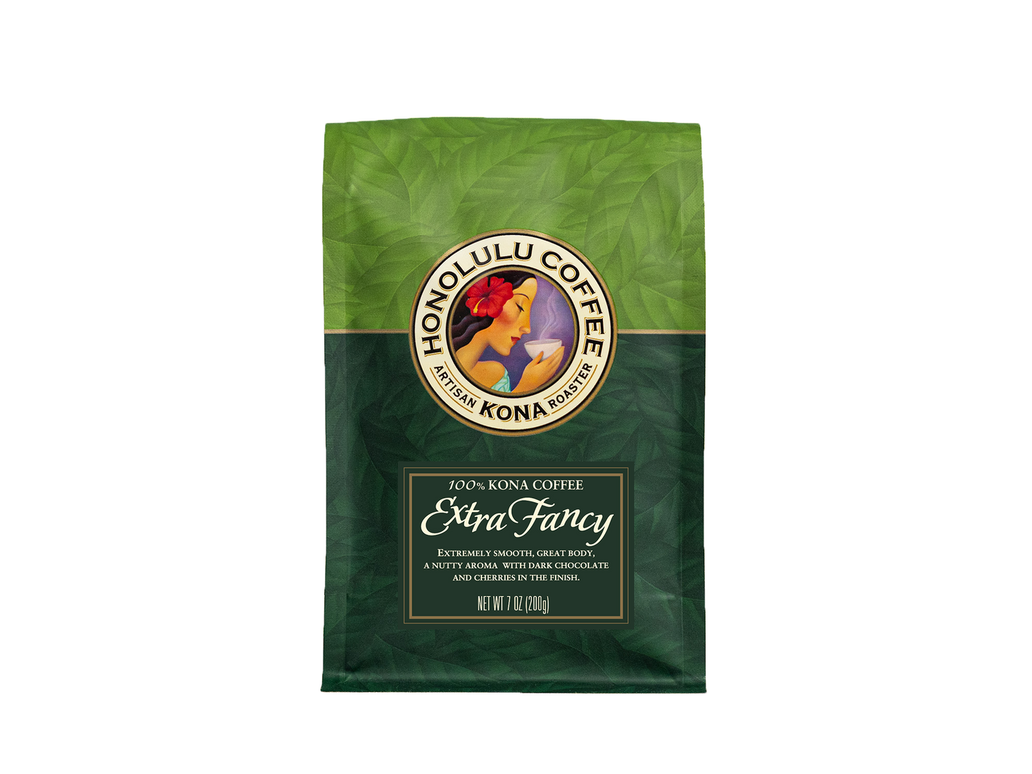 
                  
                    7oz bag of Kona Extra Fancy coffee
                  
                