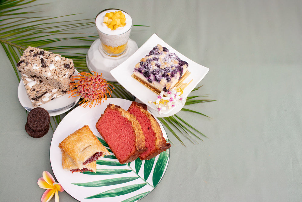 Kauwela Summer Menu pastries and desserts