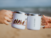 Surfer Girl "Aloha" Camper Mug