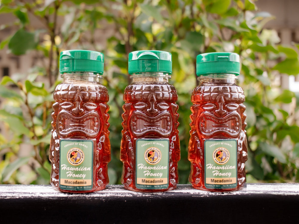 
                  
                    3 bottles of Hawaiian Honey Macadamia
                  
                
