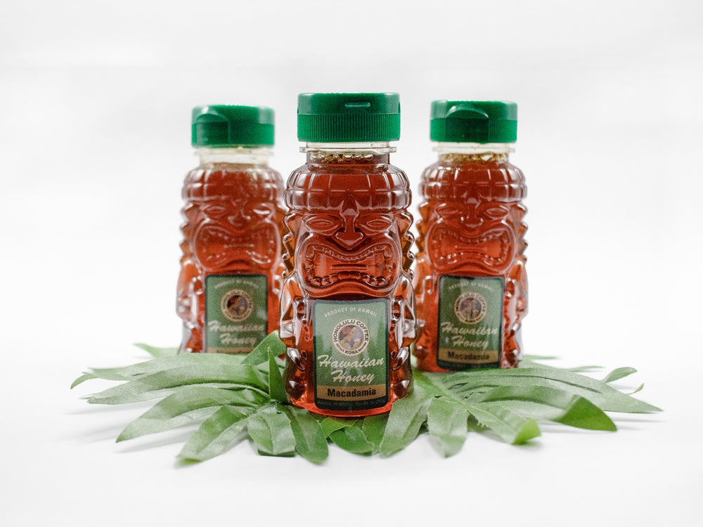 3 bottles of Hawaiian Honey Macadamia