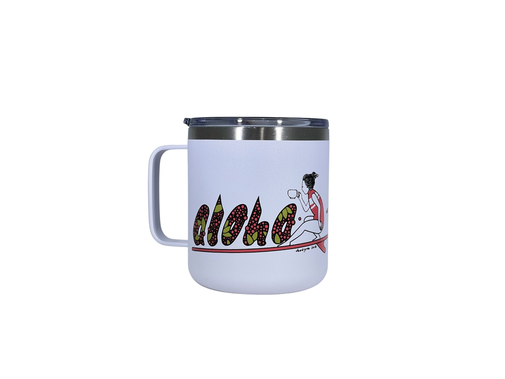 Funny travel coffee mug Aloha beaches tea cup gift summer vacation wom –  Habensen Enterprises